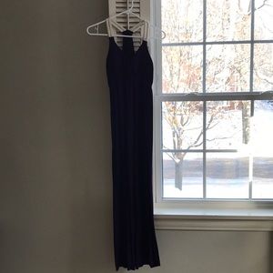 Maxi dress with padding